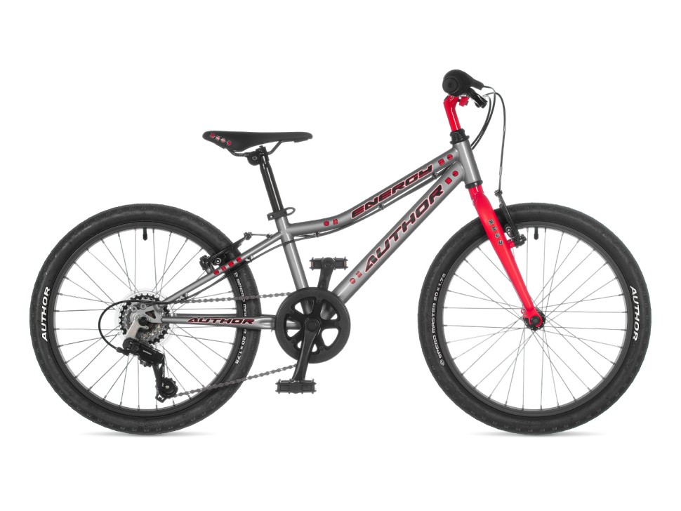 Велосипед Energy 10 (Модель 2022 года) AUTHOR серебро/красный