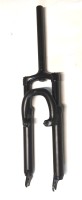 Вилка велосипедная HORST ST60 24 сталь ход 60 мм безрезьбовой шток черный 00-210015