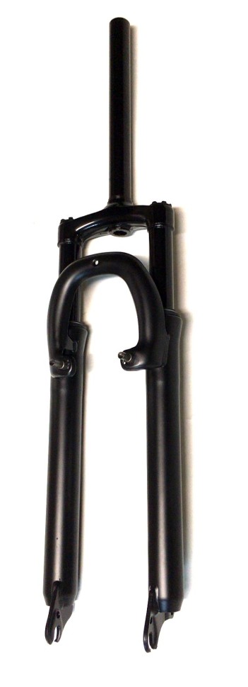 Вилка велосипедная HORST ST80 29 сталь ход 80 мм 28.6 мм безрезьбовой шток черный 00-210030