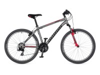 Велосипед Outset 19 (Модель 2022 года) AUTHOR серебро/красный
