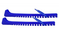 Чехлы пластиковые для лезвий фигурных коньков (Синий)
